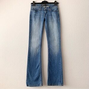 Levi’s Demi curve low rise bootcut jeans y2k thigh fade